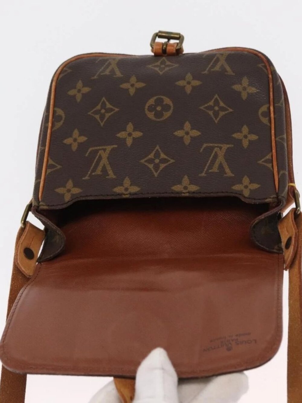 LOUIS VUITTON Monogram Cartouchiere PM Shoulder Bag - Picture 10 of 16